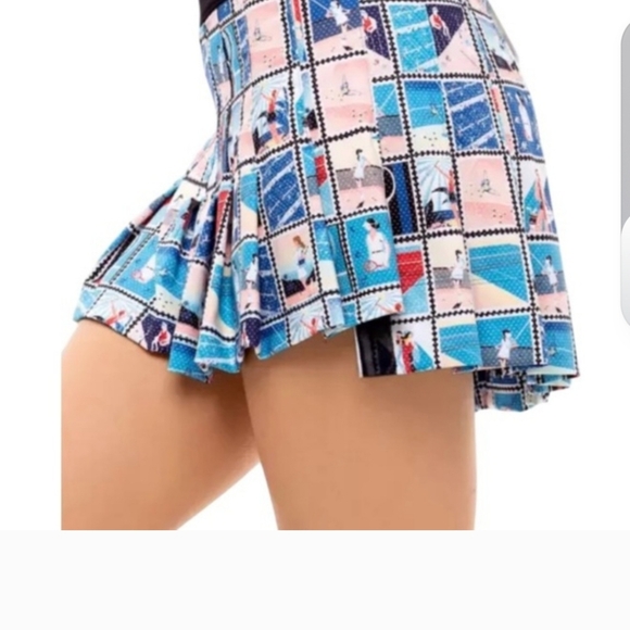 Lucky in Love Tennis Pickleball Golf Poster Girl Skort Size L Brand New - Picture 5 of 8